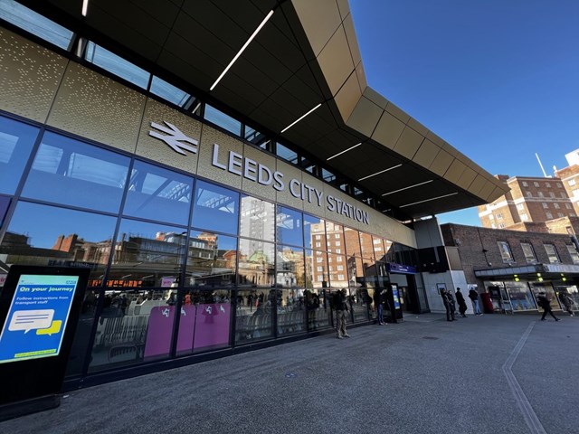 Extremely limited trains at Leeds station during rail strikes: Leeds station-93