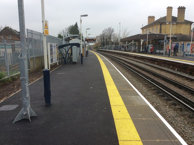 Norbiton and the new platform work: Norbiton and the new platform work