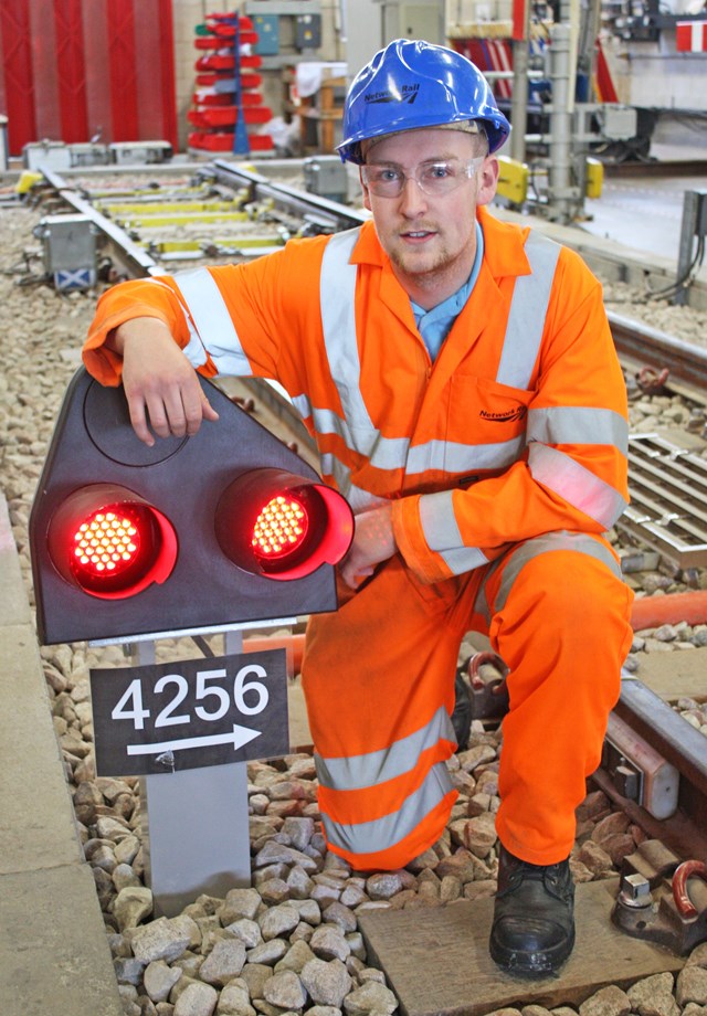 Apprentices join the front line to deliver railway upgrade plan: Bradley Walker