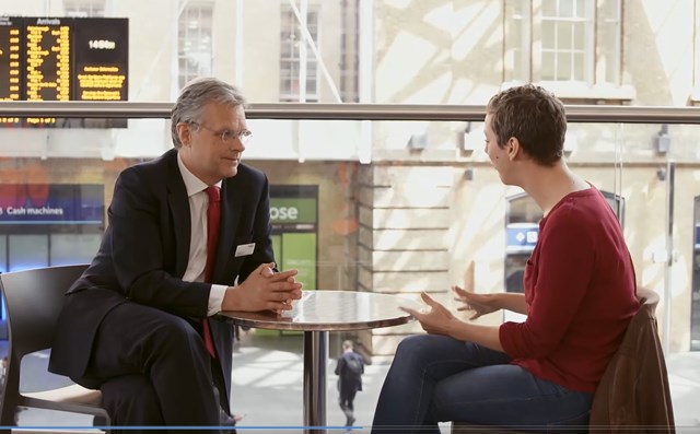 Comedian Francesca Martinez challenges rail industry’s disability ‘bolt-on’ culture: Francesca and Mark