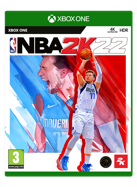 2KSMKT NBA2K22 LUKA Xbox One 2D FOB PEGI 3