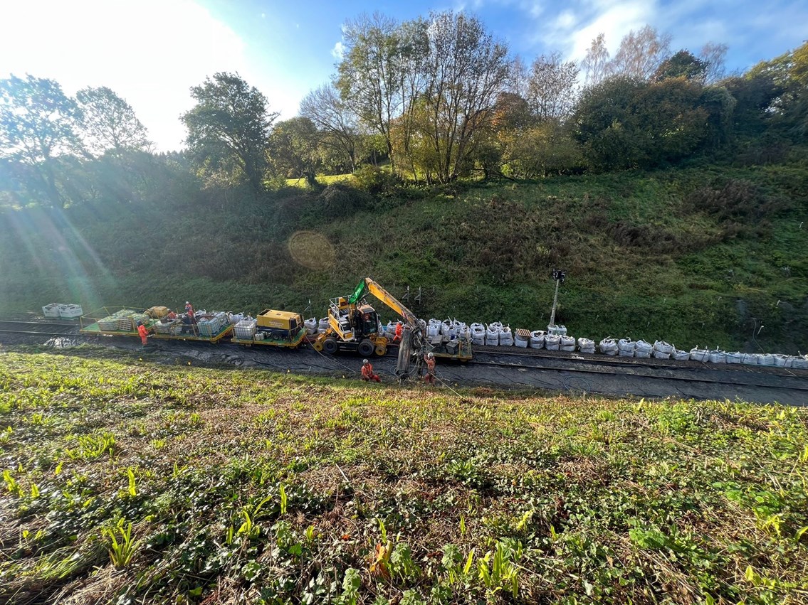 West of England line closure on track