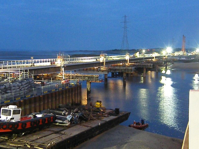 Loughor Viaduct nears completion