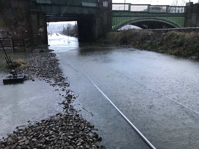 Train services resume following flooding at Kirkstall