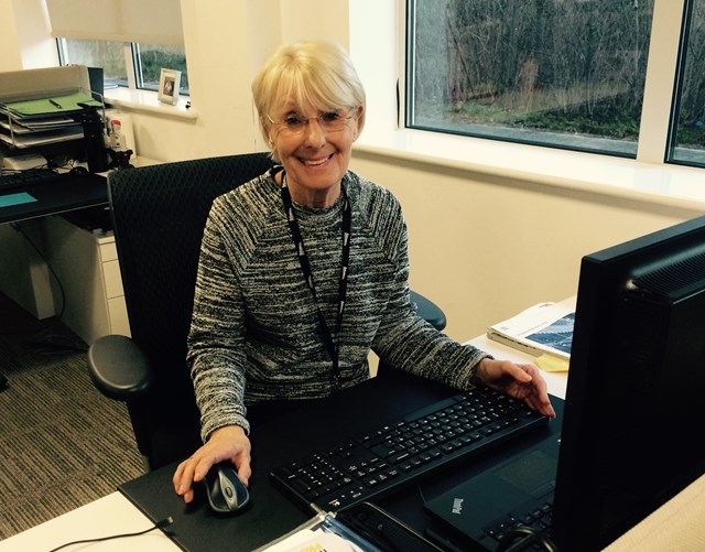 Kath’s New Year’s Honour for 50 years’ service in the rail industry: Kath Liddell