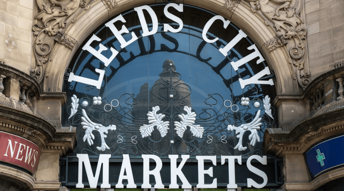 Footfall: Leeds Kirkgate Market.