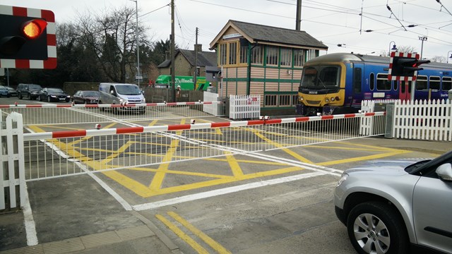 Downham Market level crossing Norfolk