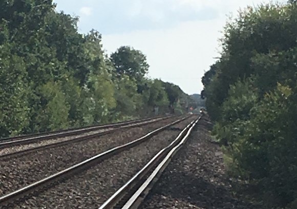 Bumpy track near Keymer Junction