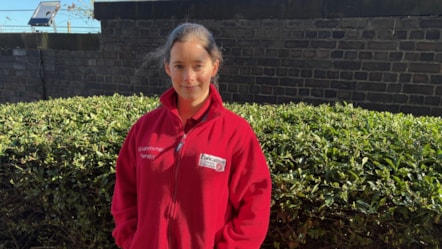 OT apprentice Claire Graves