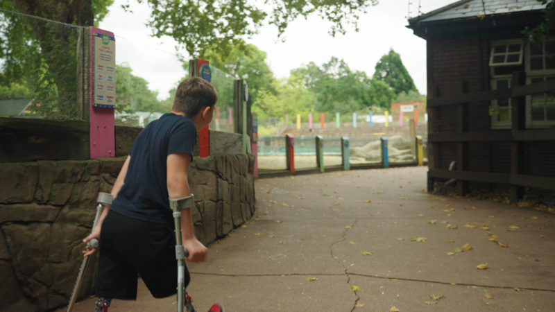 Motability Scheme Ambassador Tony Hudgell for Rough Guide to Accessible Britain 3