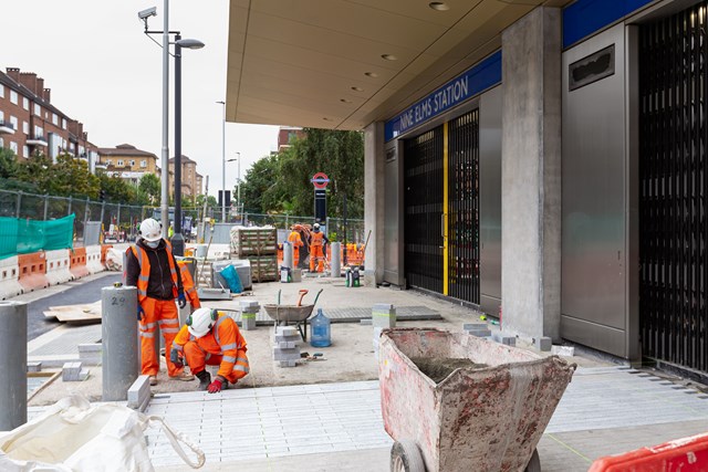 TfL Image - Nine Elms station exterior