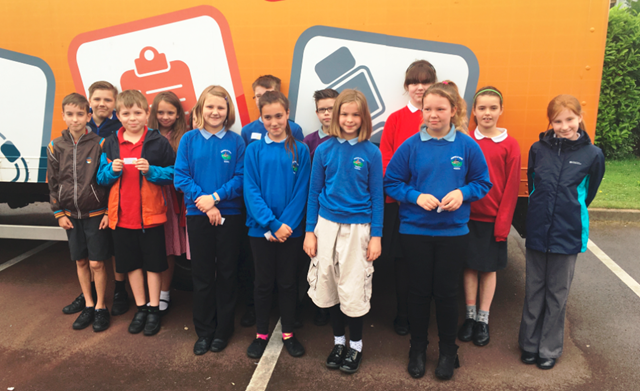 Key milestone reached in delivering vital rail safety message to school children across Wales and the borders: Year 6 pupils from Ashfield Park and Brampton Abbotts Primary Schools