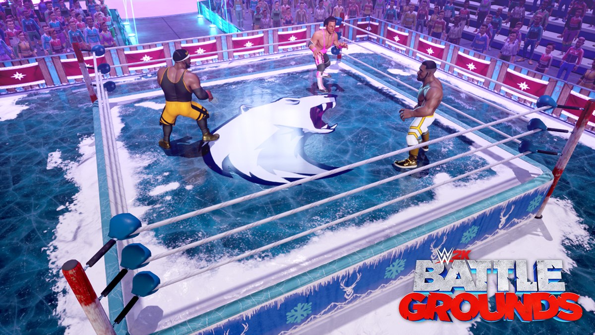 WWE 2K BG WINTER BEAR ARENA