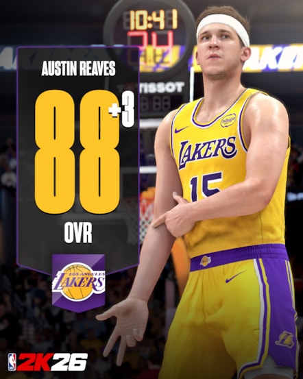 NBA 2K26 Ratings Update 1 Austin Reaves 1