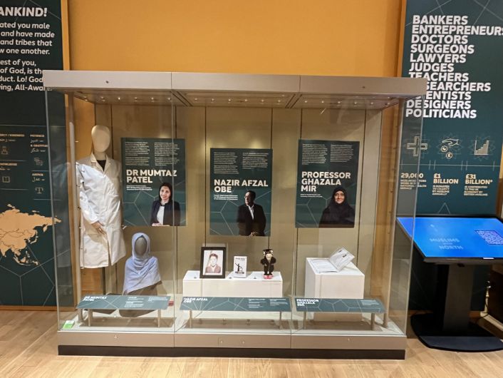 Muslims in the North: The new Muslims in the North display at Leeds City Museum.