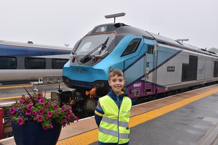 Ernie with a TPE Nova 3 train