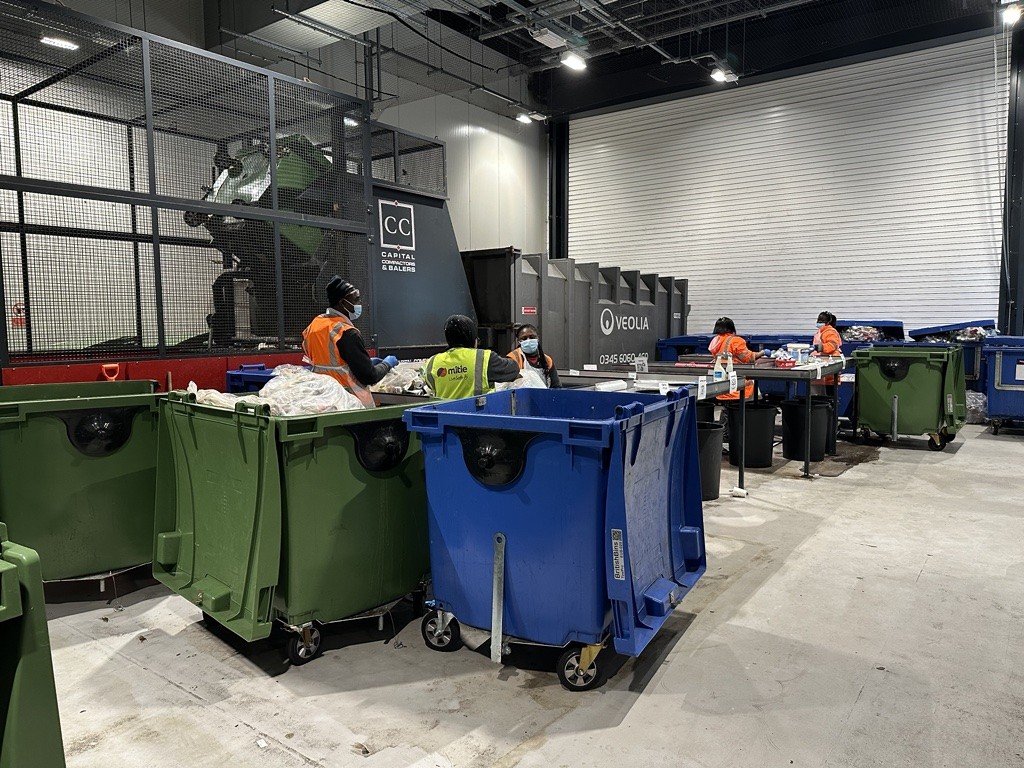 Recycling Station Euston