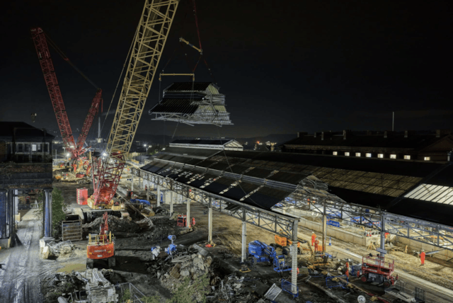 Huddersfield blockade works, TRU