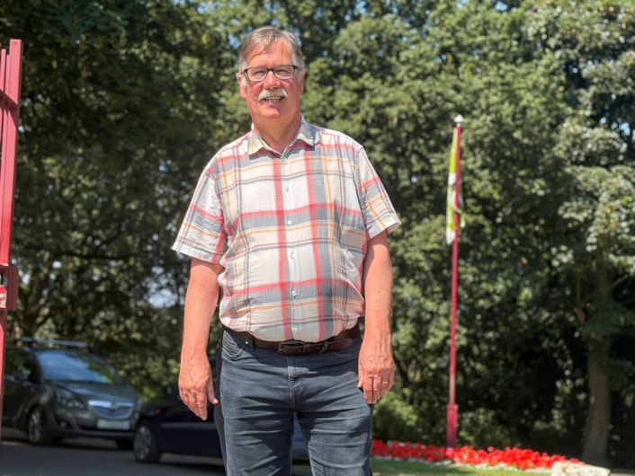 DPHAR 2026 - Colin 1: Colin Clark, 64, of Middleton, said reaching out to community groups was 'the greatest thing I've ever done in my life'.