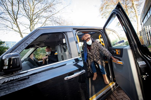 TfL Image - Taxi user