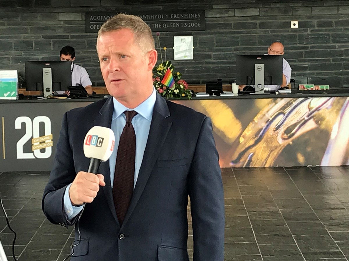 Counsel General Jeremy Miles interview, Senedd, Cardiff