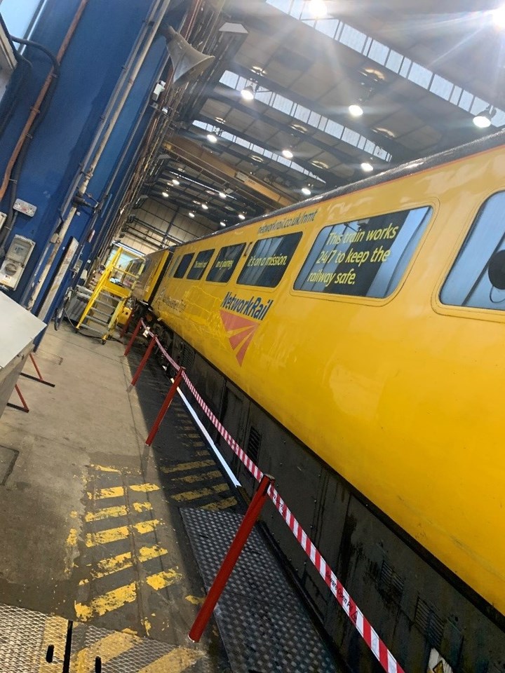 NMT coaches overhaul in Derby 2019: New Measurement Train
