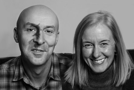 Wife and husband duo Dr Marisa Haetzman and Chris Brookmyre write crime novels set in 19th-century Edinburgh as Ambrose Parry