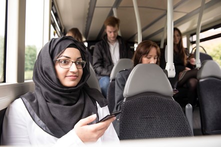 Passengers on Oxford Bus