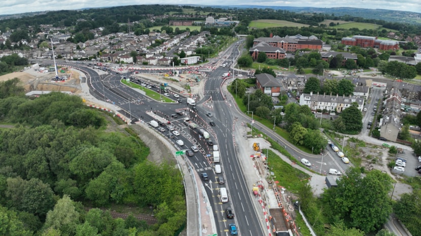 Plan ahead for Dawsons Corner and Stanningley Bypass summer improvements: Dawsons 4 from Stanningley Rd