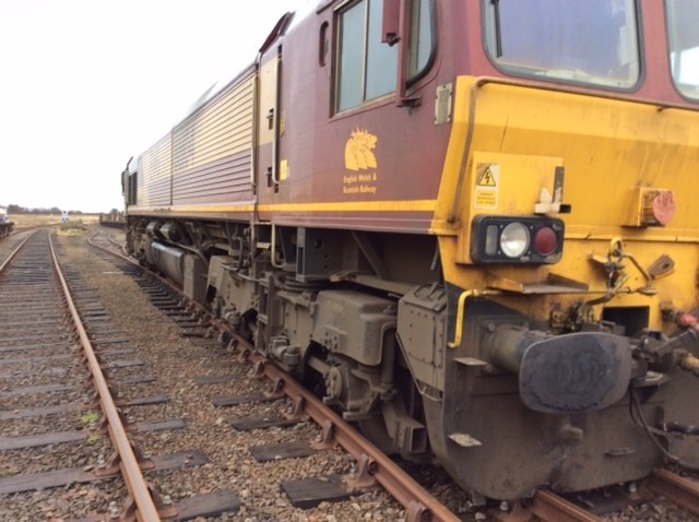 Minor derailment – Georgemas Junction: georgemas derailment