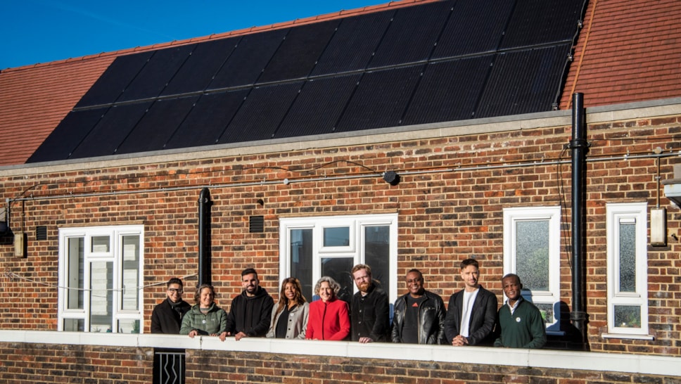 Residential solar installation