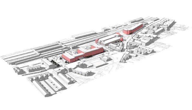 Exeter St Davids: As well as providing a new mixed-use development for Exeter, the proposed commercial redevelopment scheme will also deliver additional car parking capacity, enhance the transport interchange at the station and create a new public realm at the gateway to the city.