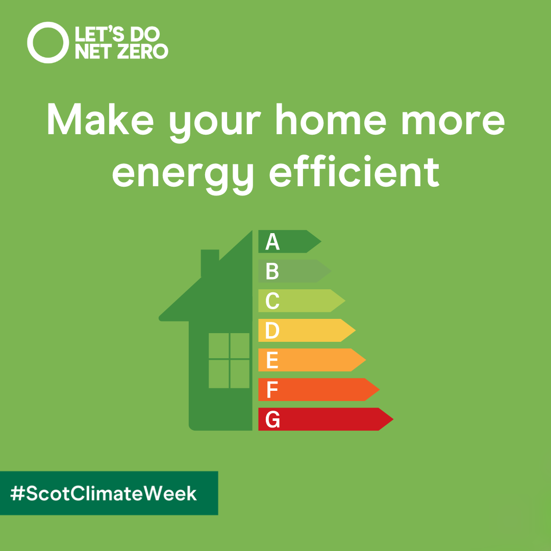 Social Asset - Make your home more energy efficient - 1080x1080 - Climate Week
