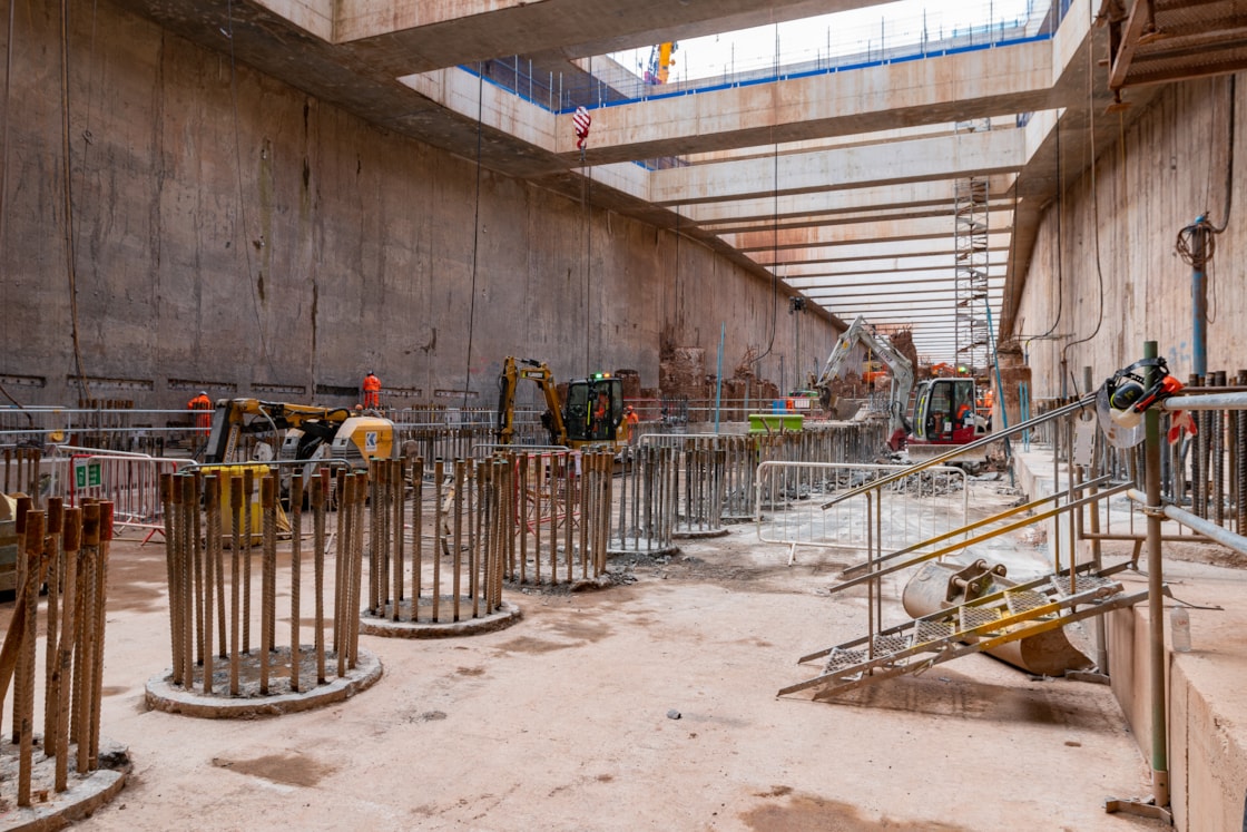 750-metre-long structure where HS2 trains will emerge from the tunnel and travel below ground level, before heading into Birmingham