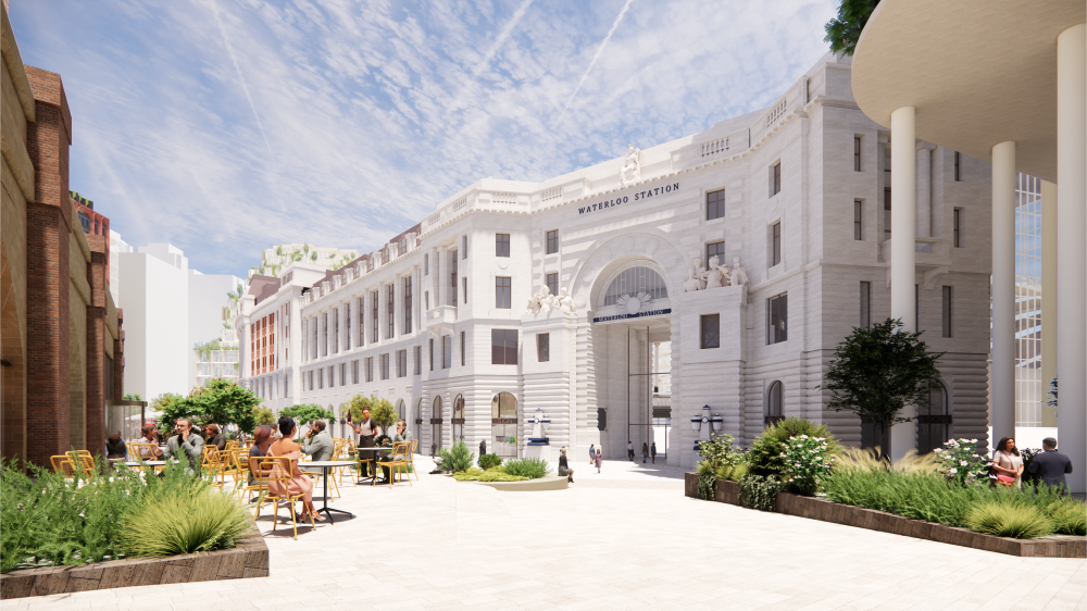 Network Rail Property, Places for London and the London Borough of Lambeth form a strategic partnership to regenerate Waterloo Station and South Bank neighbourhood: Waterloo image