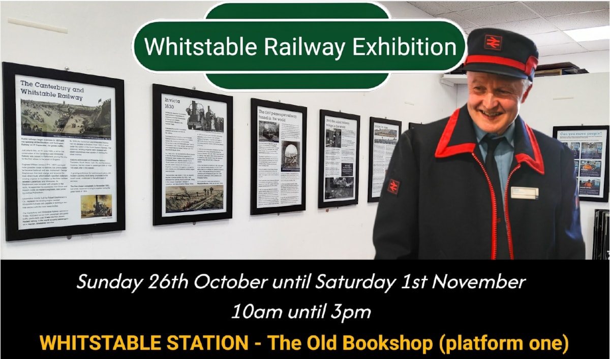 Whitstable station exhibition