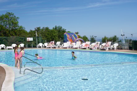 Outdoor pool at Quay West