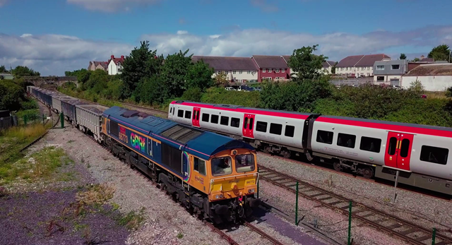 Llandudno first slate freight PR header image