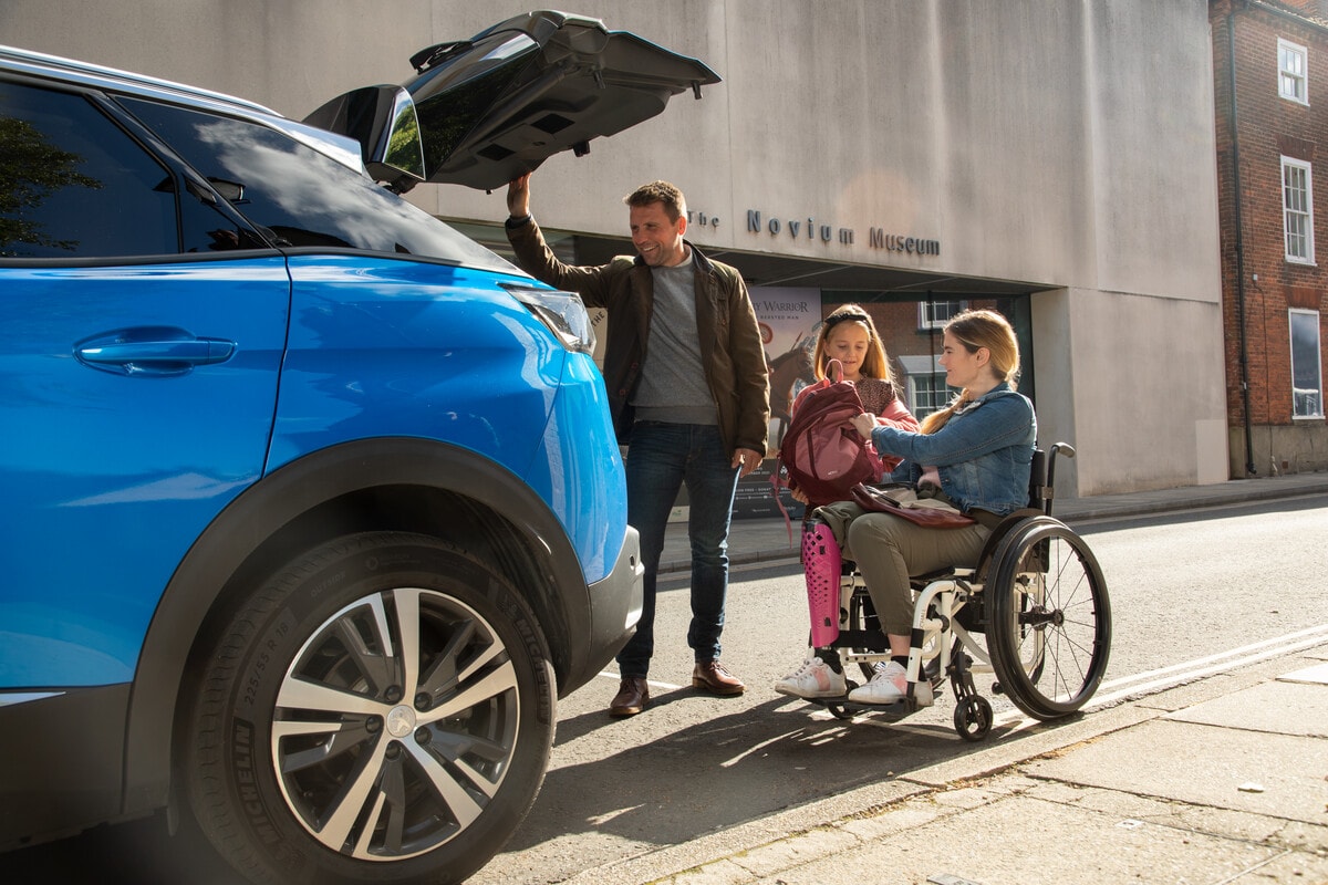 Motability Scheme customers using their car