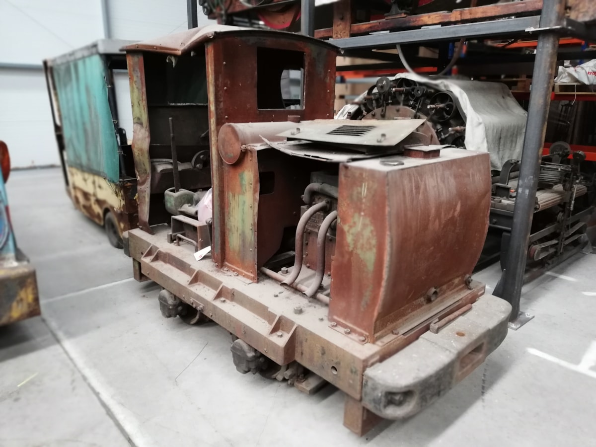 Ruston & Hornsby 4-wheel 3ft 0in gauge, 11/13hp diesel locomotive