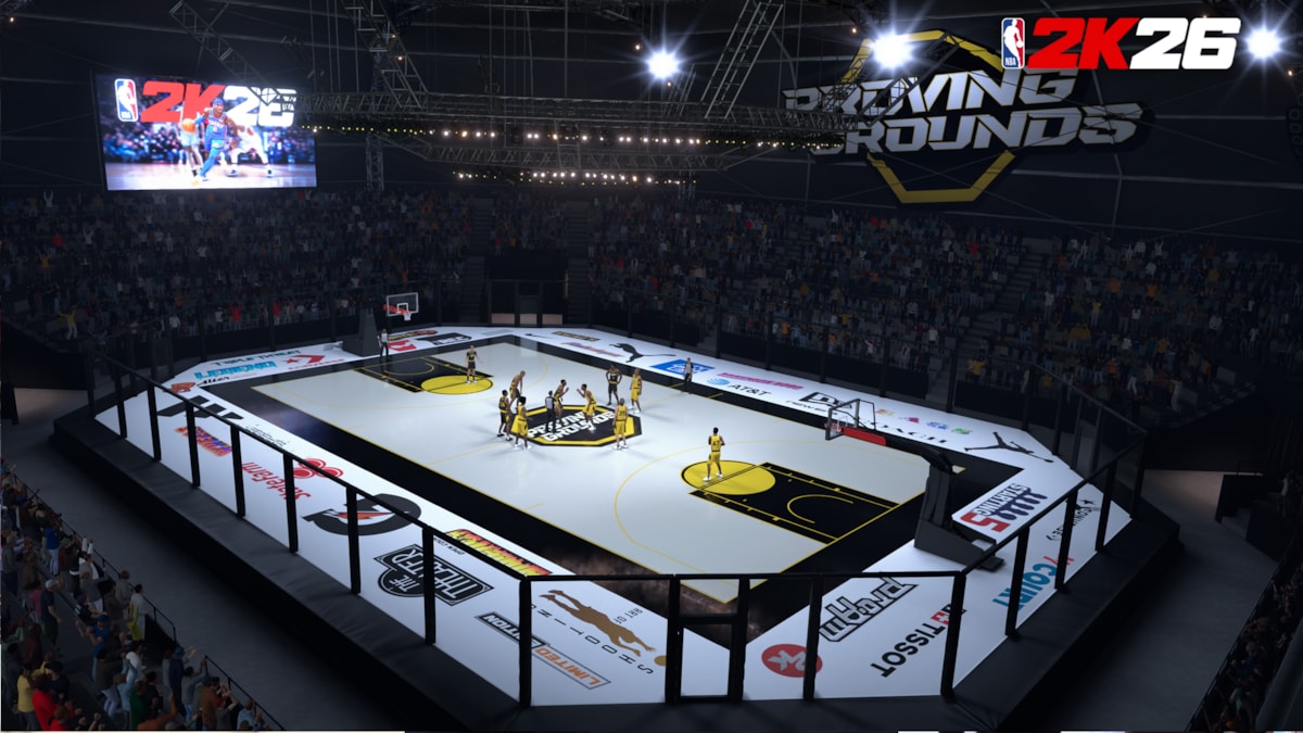NBA 2K26 The City Proving Grounds Court