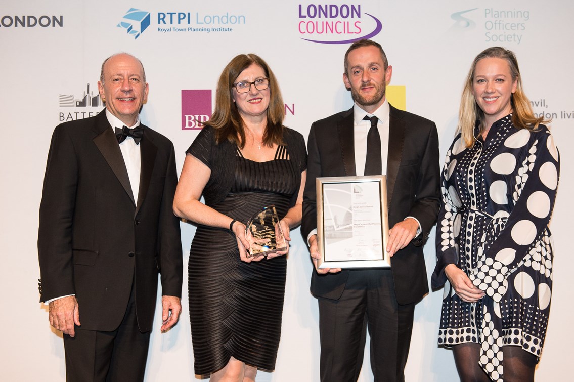 Team receives Mayors Award for Planning Excellence, King's Cross