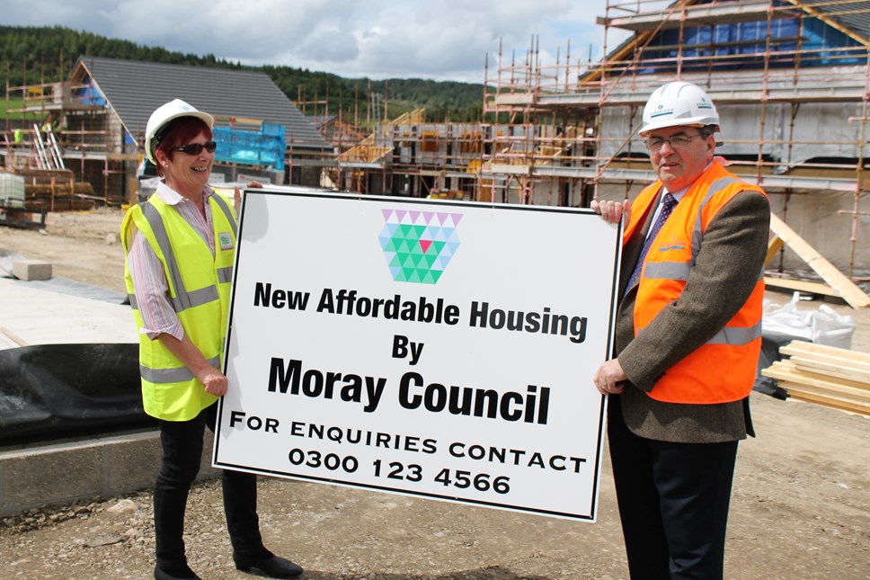 £2.5million low-cost housing development takes shape in Dufftown