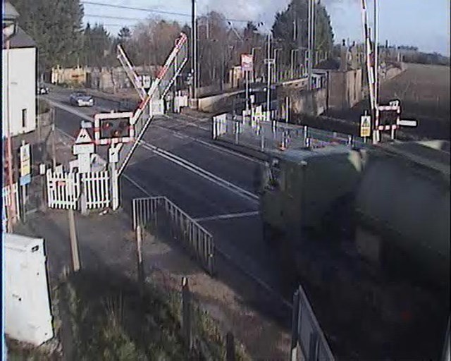TANKER CROSSING SMASH – SENTENCING MUST BE TOUGHER, SAYS NETWORK RAIL: Tanker driver runs the risk at Foxton crossing, Cambs (1)