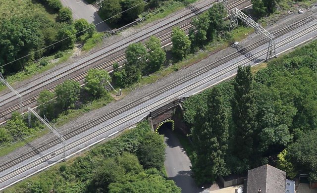 Brindley Road railway bridges Rugby