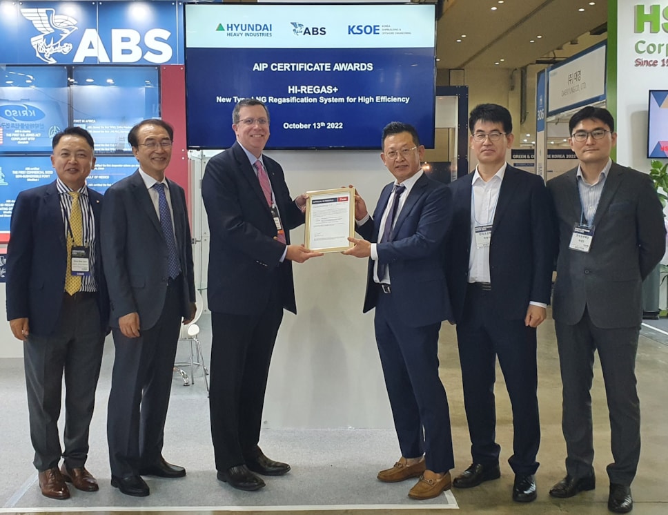 IMAGE2 ABS Approval for Hi-ReGAS