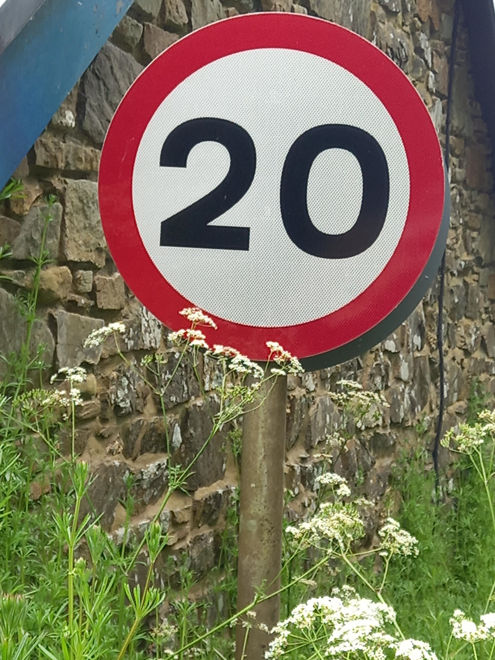 20mph sign