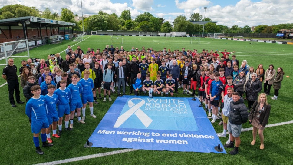 EAC White Ribbon football 42