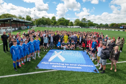 EAC White Ribbon football 41