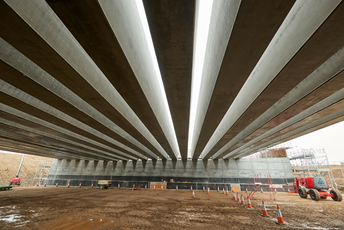 Tipperty Bridge Lift (ii)- View from under the new bridge